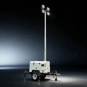 Temporary Light Arrangement with Tower