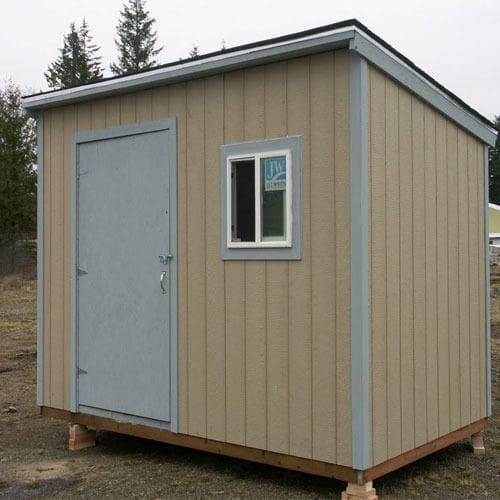 Temporary Tin Shed