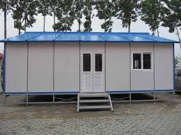 Temporary Tin Shed